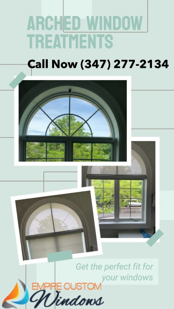 Arch Window Treatments - Arched Shades Blinds