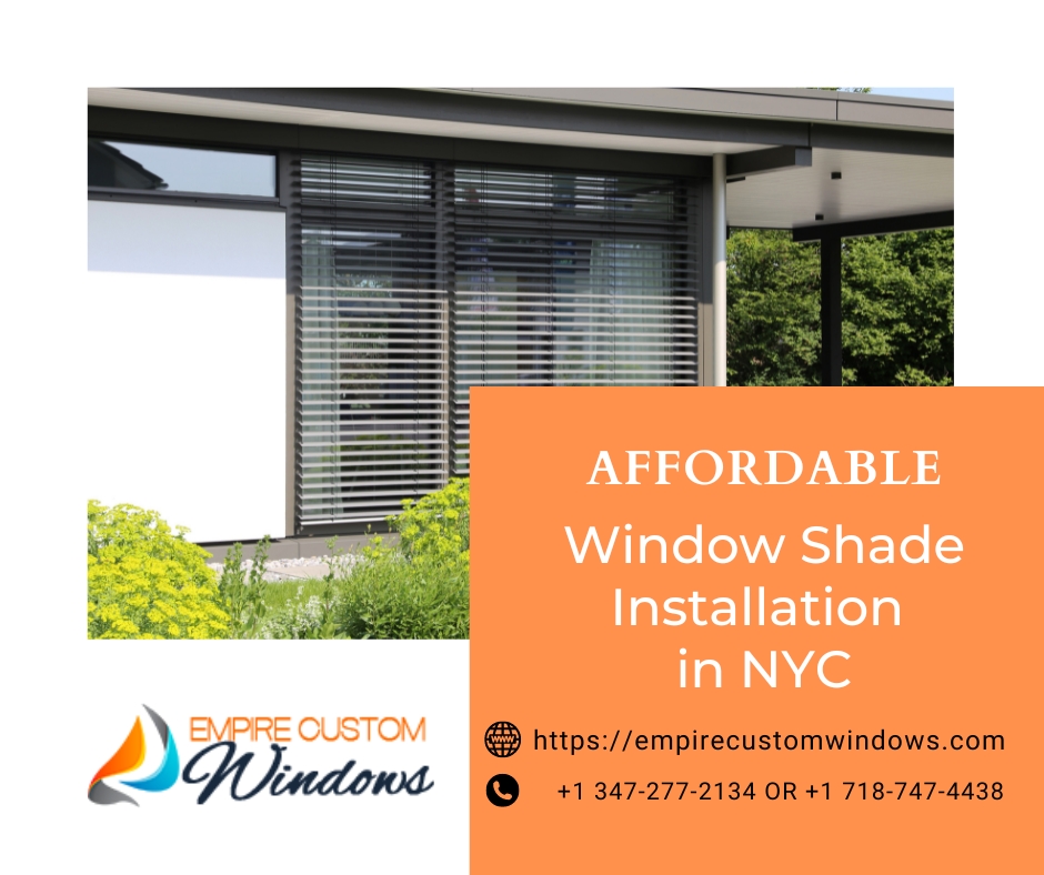 Affordable Window Shade Installation in NYC