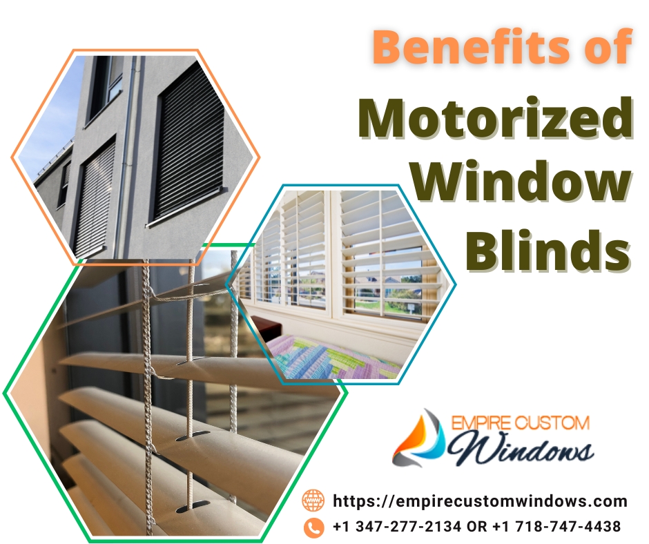 The Benefits of Motorized Window Blinds